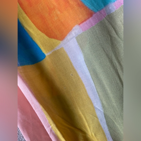 Anthropologie Dress Women’s Small Malika Gauze Maxi Dress Assorted Color Petite - Picture 10 of 11